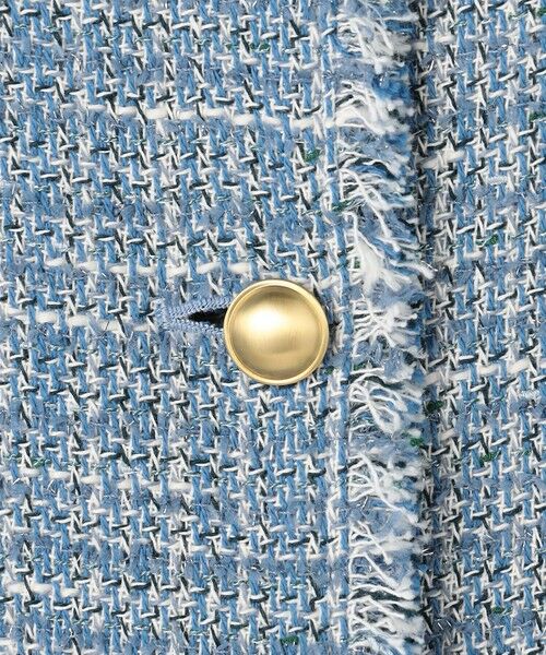 S size ONWARD(小さいサイズ) / エスサイズオンワード ベスト | ファンシーノットツイード ジレ | 詳細10