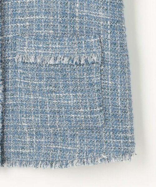 S size ONWARD(小さいサイズ) / エスサイズオンワード ベスト | ファンシーノットツイード ジレ | 詳細9