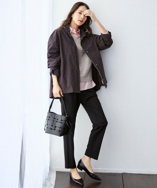 S size ONWARD(小さいサイズ) / エスサイズオンワード シャツ・ブラウス | 【着回し力抜群・レイヤードにも】ドレープブロード シャツブラウス | 詳細20