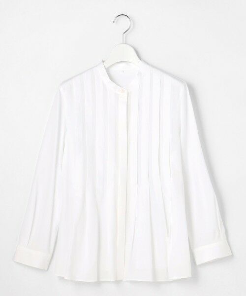 S size ONWARD(小さいサイズ) / エスサイズオンワード シャツ・ブラウス | 【カタログ掲載】ドレープブロードタック ブラウス | 詳細6