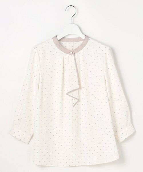 S size ONWARD(小さいサイズ) / エスサイズオンワード シャツ・ブラウス | ボウタイツイル ブラウス | 詳細16