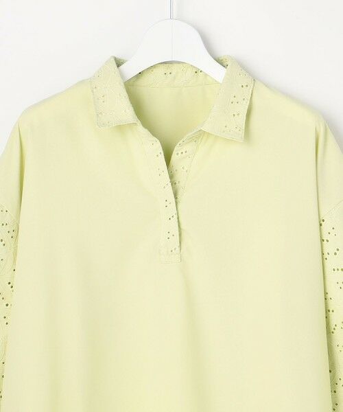 S size ONWARD(小さいサイズ) / エスサイズオンワード シャツ・ブラウス | レースパフスリーブ シャツ | 詳細10