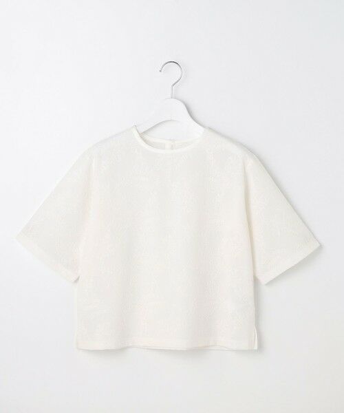 S size ONWARD(小さいサイズ) / エスサイズオンワード シャツ・ブラウス | レースクロップド プルオーバー | 詳細2