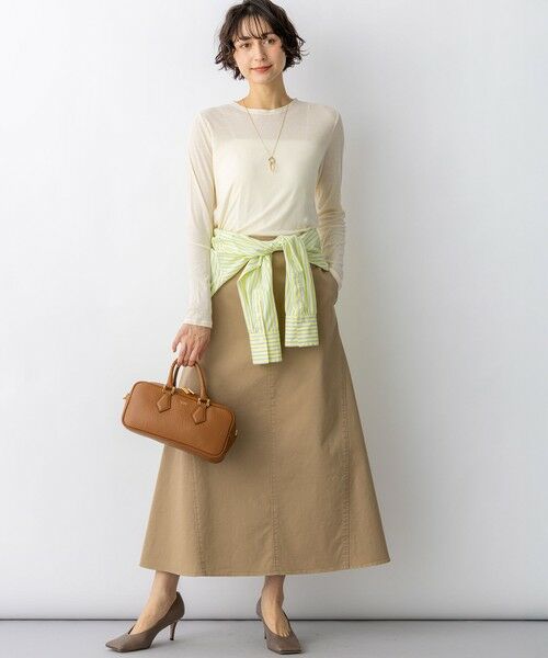 S size ONWARD(小さいサイズ) / エスサイズオンワード シャツ・ブラウス | 【Oggi掲載・見上愛さん着用】CANCLINI シャーティング ルーズフィットシャツ | 詳細21