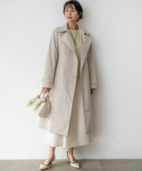 S size ONWARD(小さいサイズ) / エスサイズオンワード その他アウター | LIMONTAハイカウントメモリータフタ ライナー付き アウター | 詳細2