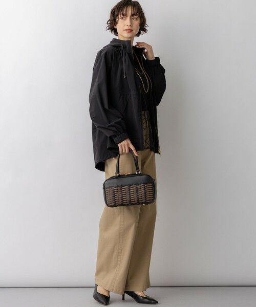 S size ONWARD(小さいサイズ) / エスサイズオンワード その他アウター | 2WAY ストレッチタフタ ボリュームスリーブブルゾン | 詳細5