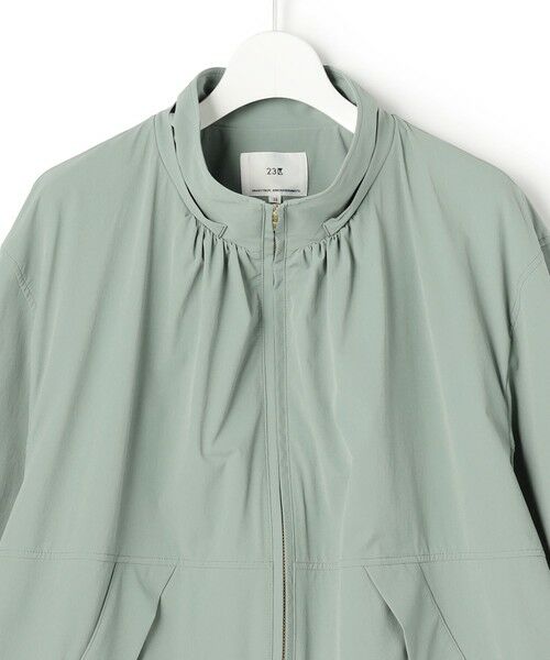 S size ONWARD(小さいサイズ) / エスサイズオンワード その他アウター | 2WAY ストレッチタフタ ボリュームスリーブブルゾン | 詳細28