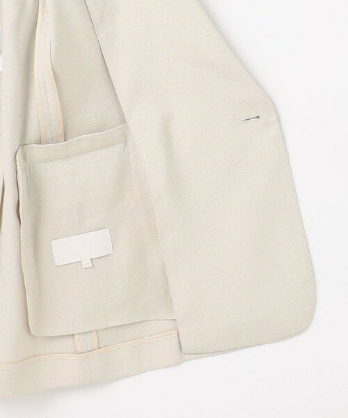 S size ONWARD(小さいサイズ) / エスサイズオンワード テーラードジャケット | 【カタログ掲載・人気素材・デザインリニューアル・セットアップ対応】リネンライクシンセティックテーラード ジャケット | 詳細8