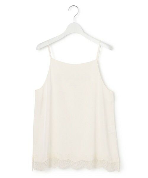 S size ONWARD(小さいサイズ) / エスサイズオンワード キャミソール・チューブトップ | サテンレースキャミソール | 詳細8