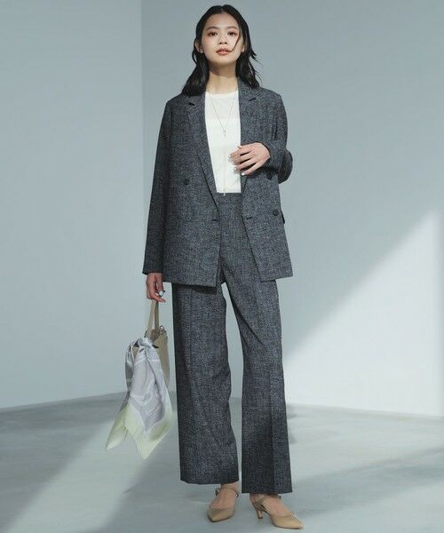 S size ONWARD(小さいサイズ) / エスサイズオンワード カットソー | 【見上愛さん着用】シアーフライス レイヤード ロンTEE | 詳細29