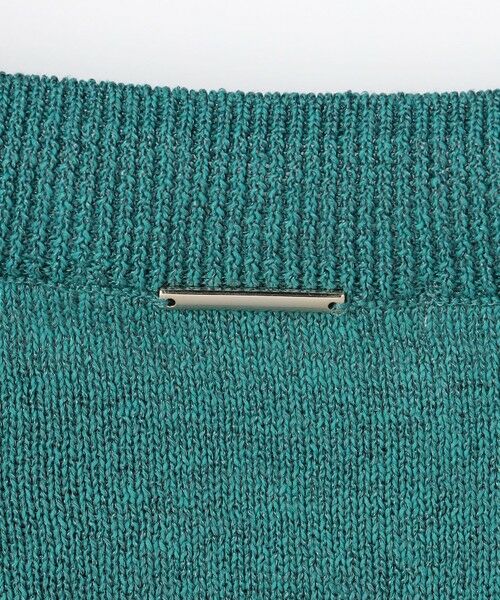 S size ONWARD(小さいサイズ) / エスサイズオンワード ニット・セーター | 【アンサンブル対応】ペーパーコットンスクエアネックニット プルオーバー | 詳細13