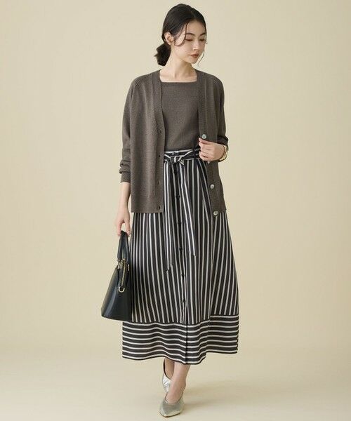 S size ONWARD(小さいサイズ) / エスサイズオンワード カーディガン・ボレロ | 【アンサンブル対応】ペーパーコットンニット カーディガン | 詳細17