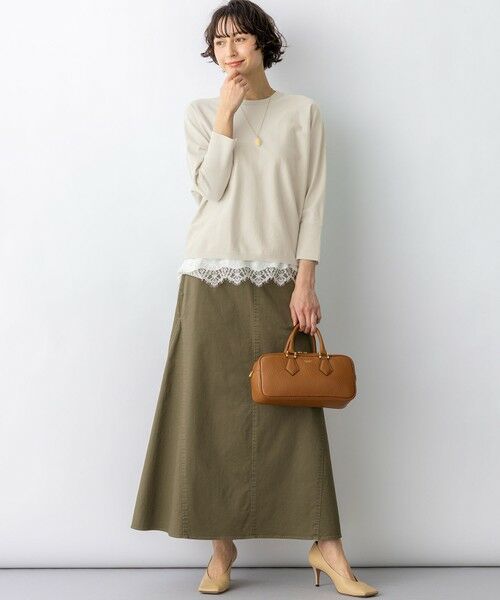 S size ONWARD(小さいサイズ) / エスサイズオンワード ニット・セーター | ネオコンフォートストレッチ ドルマン ニット | 詳細18