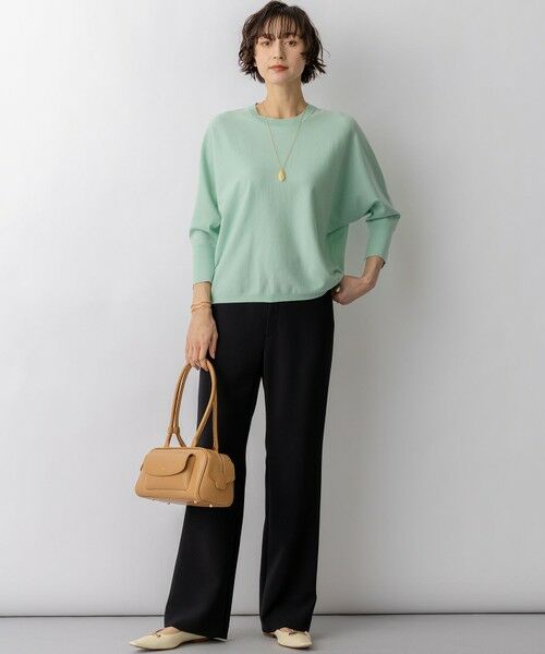 S size ONWARD(小さいサイズ) / エスサイズオンワード ニット・セーター | ネオコンフォートストレッチ ドルマン ニット | 詳細21