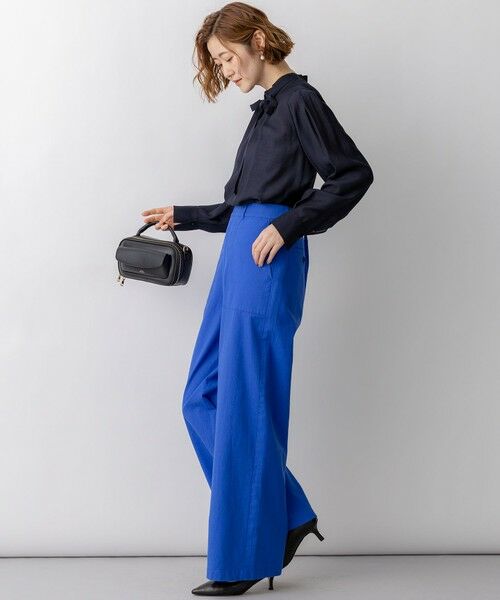 S size ONWARD(小さいサイズ) / エスサイズオンワード その他パンツ | スラブツイルストレッチ ベイカーパンツ | 詳細22