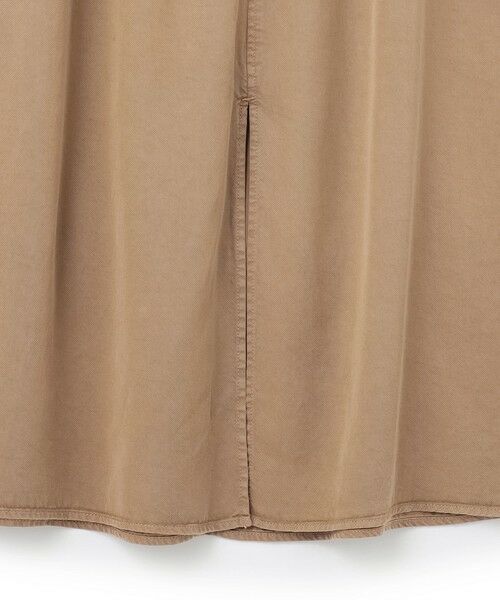 S size ONWARD(小さいサイズ) / エスサイズオンワード ミニ・ひざ丈スカート | 【SLOW/一部店舗限定】ガーメントツイル セミフレア スカート | 詳細10