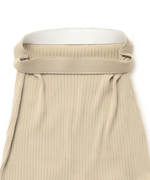 S size ONWARD(小さいサイズ) / エスサイズオンワード ミニ・ひざ丈スカート | 【SLOW/一部店舗限定】ホールガーメント リブニット スカート | 詳細14