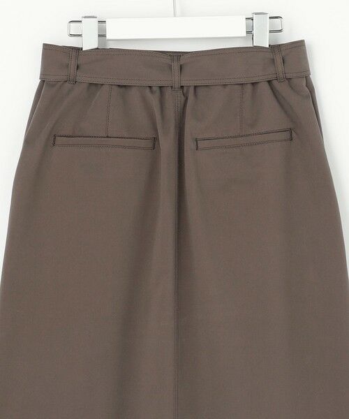 S size ONWARD(小さいサイズ) / エスサイズオンワード ミニ・ひざ丈スカート | 【カタログ掲載】ブラッシュドコットンサテンナロー スカート | 詳細28