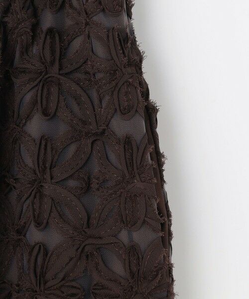 S size ONWARD(小さいサイズ) / エスサイズオンワード ミニ・ひざ丈スカート | 【カタログ掲載】テープエンブロイダリー スカート | 詳細9