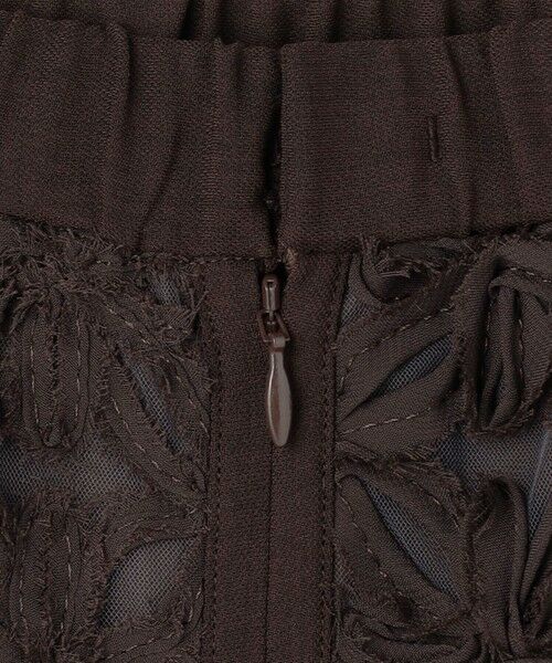 S size ONWARD(小さいサイズ) / エスサイズオンワード ミニ・ひざ丈スカート | 【カタログ掲載】テープエンブロイダリー スカート | 詳細14