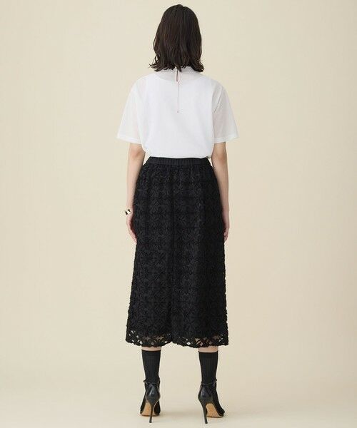 S size ONWARD(小さいサイズ) / エスサイズオンワード ミニ・ひざ丈スカート | 【カタログ掲載】テープエンブロイダリー スカート | 詳細22