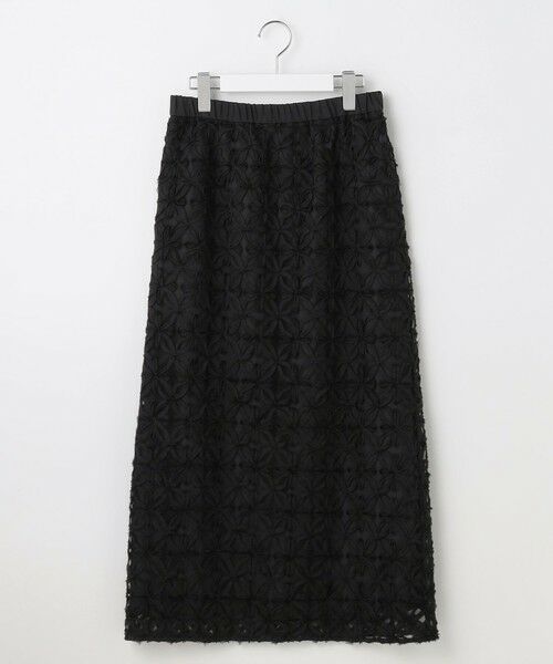 S size ONWARD(小さいサイズ) / エスサイズオンワード ミニ・ひざ丈スカート | 【カタログ掲載】テープエンブロイダリー スカート | 詳細24