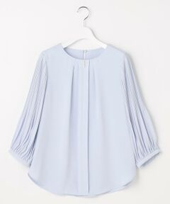 S size ONWARD(小さいサイズ) / エスサイズオンワード シャツ・ブラウス | プリーツスリーブ ブラウス