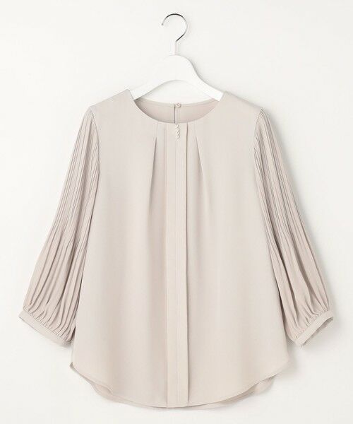 S size ONWARD(小さいサイズ) / エスサイズオンワード シャツ・ブラウス | プリーツスリーブ ブラウス | 詳細8