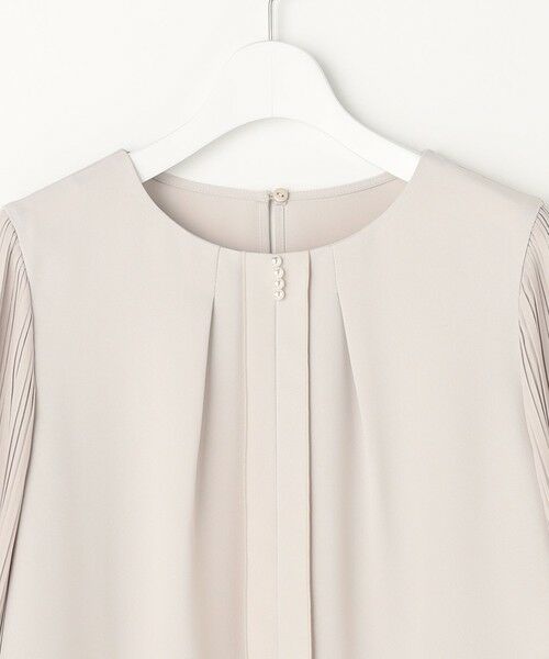S size ONWARD(小さいサイズ) / エスサイズオンワード シャツ・ブラウス | プリーツスリーブ ブラウス | 詳細10