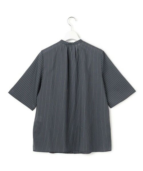 S size ONWARD(小さいサイズ) / エスサイズオンワード シャツ・ブラウス | ドライシアーストライプ フロントタック ブラウス | 詳細8