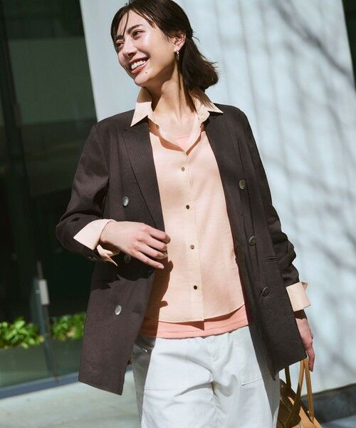 S size ONWARD(小さいサイズ) / エスサイズオンワード シャツ・ブラウス | 【CanCam掲載】シアータンブラー ファンクショナル シャツ | 詳細2