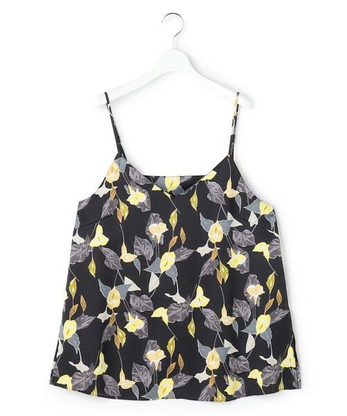 S size ONWARD(小さいサイズ) / エスサイズオンワード シャツ・ブラウス | カラーリリープリント キャミソールブラウス | 詳細3