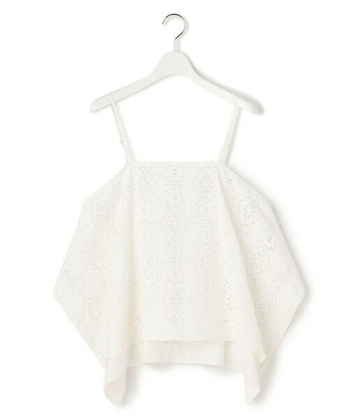 S size ONWARD(小さいサイズ) / エスサイズオンワード シャツ・ブラウス | ラッセルオーナメントレース キャミソール ブラウス | 詳細5
