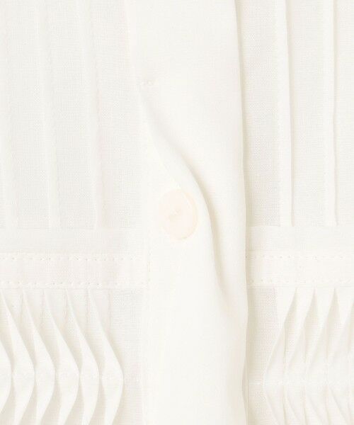 S size ONWARD(小さいサイズ) / エスサイズオンワード シャツ・ブラウス | コットンボイル ピンタック ブラウス | 詳細7