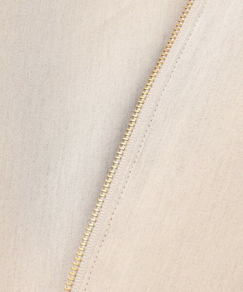 S size ONWARD(小さいサイズ) / エスサイズオンワード その他アウター | リネンレーヨンストレッチ ノーカラー ブルゾン | 詳細12