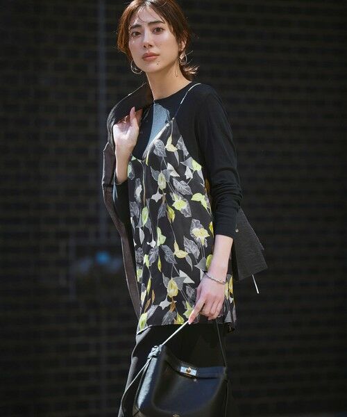 S size ONWARD(小さいサイズ) / エスサイズオンワード その他アウター | 【見上愛さん着用】ナイロンコットンシアーボイル ダブルジャケット | 詳細5