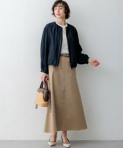 S size ONWARD(小さいサイズ) / エスサイズオンワード その他アウター | シアータンブラー ダブルポケット ブルゾン | 詳細2