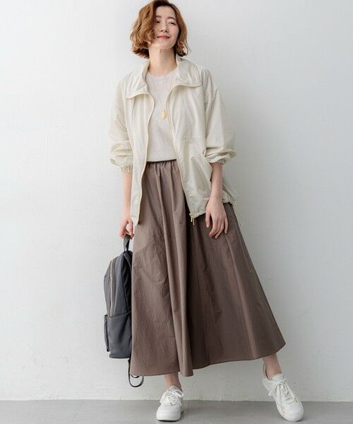 S size ONWARD(小さいサイズ) / エスサイズオンワード その他アウター | ナイロンタイプライター ダブルジップ ブルゾン | 詳細6