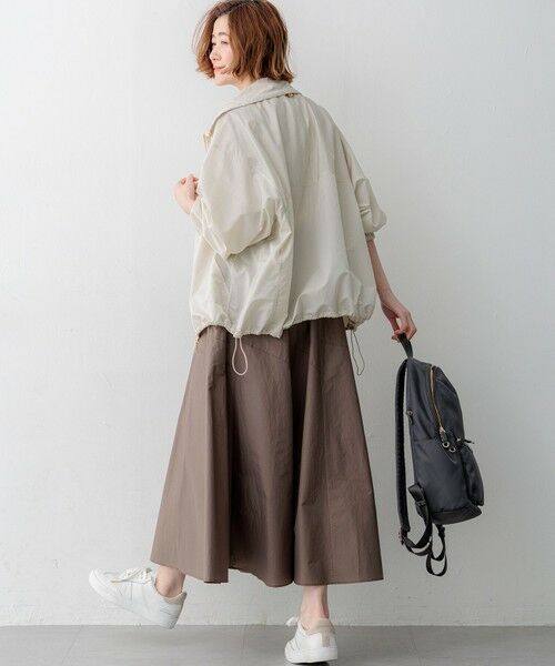 S size ONWARD(小さいサイズ) / エスサイズオンワード その他アウター | ナイロンタイプライター ダブルジップ ブルゾン | 詳細7