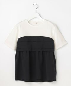 S size ONWARD(小さいサイズ) / エスサイズオンワード カットソー | 【カタログ掲載】ビスチェコンビ Tシャツ