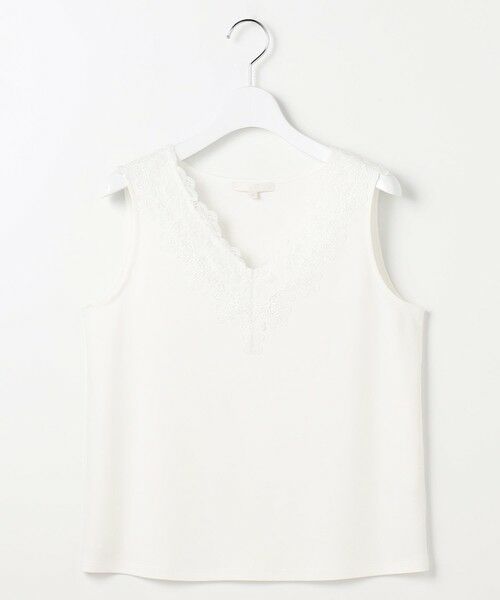 S size ONWARD(小さいサイズ) / エスサイズオンワード タンクトップ | 【カタログ掲載】コンパクトハイゲージレース タンクトップ（オフ）