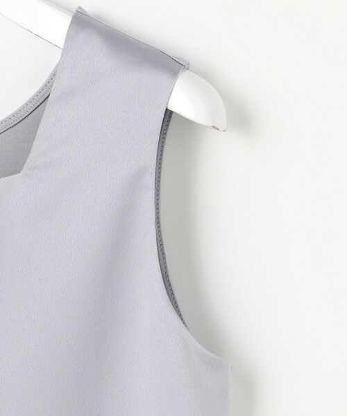 S size ONWARD(小さいサイズ) / エスサイズオンワード タンクトップ | 【2WAY】サテン タンクトップ | 詳細12