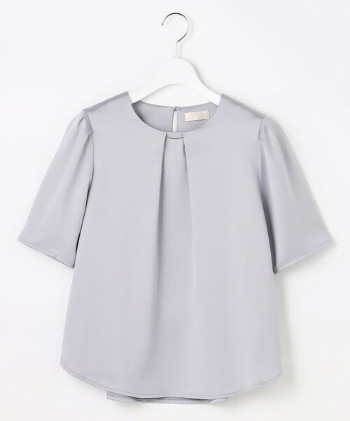 S size ONWARD(小さいサイズ) / エスサイズオンワード シャツ・ブラウス | 【2WAY】サテン ブラウス | 詳細6