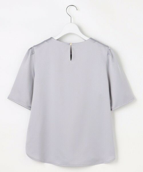 S size ONWARD(小さいサイズ) / エスサイズオンワード シャツ・ブラウス | 【2WAY】サテン ブラウス | 詳細7