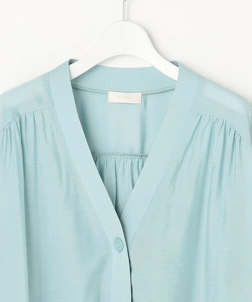 S size ONWARD(小さいサイズ) / エスサイズオンワード カーディガン・ボレロ | シアーギャザー カーディガン | 詳細10
