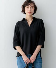 S size ONWARD(小さいサイズ) / エスサイズオンワード シャツ・ブラウス | ストレッチジョーゼット スキッパー ブラウス