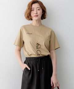 S size ONWARD(小さいサイズ) / エスサイズオンワード カットソー | バック刺繍 メッセージロゴ Tシャツ