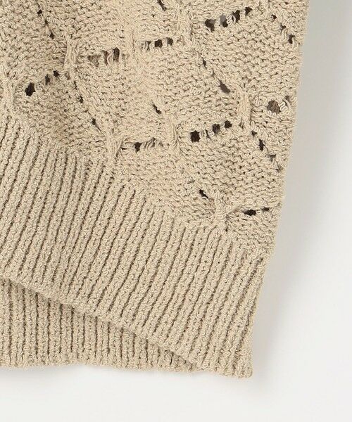 S size ONWARD(小さいサイズ) / エスサイズオンワード カーディガン・ボレロ | 【SHIHOさん着用】ジオメトリックモチーフ カーディガン | 詳細6