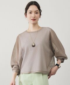 S size ONWARD(小さいサイズ) / エスサイズオンワード ニット・セーター | ライトメッシュ プルオーバー