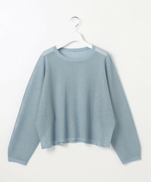 S size ONWARD(小さいサイズ) / エスサイズオンワード ニット・セーター | ライトメッシュ プルオーバー | 詳細4